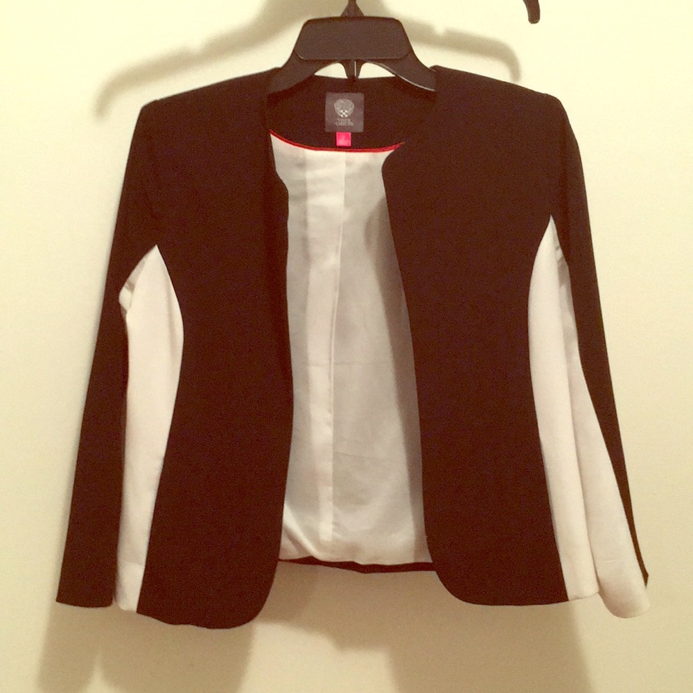 VINCE CAMUTO bicolor blazer